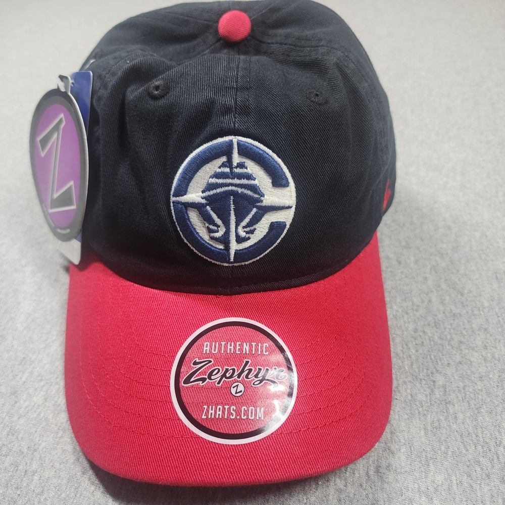 Zephyr NBA Los Angeles Clippers Hat Mens OSFM Black Red New Adjustable Dad Cap